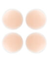 Queenabel Silicone Nipple Covers For Women - Sticky Adhesive Pasties For Backless Dresses And Tops - Stay On All Day